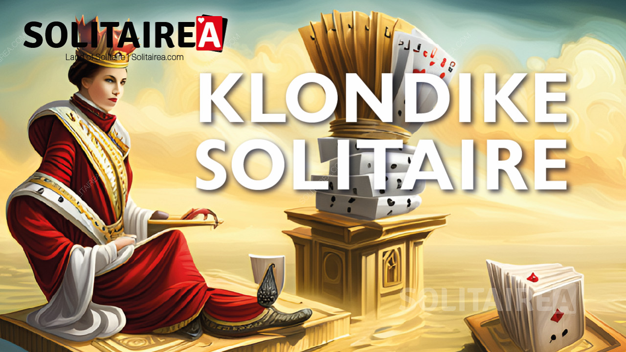 El Solitario Klondike es la versión más popular de los juegos de paciencia.