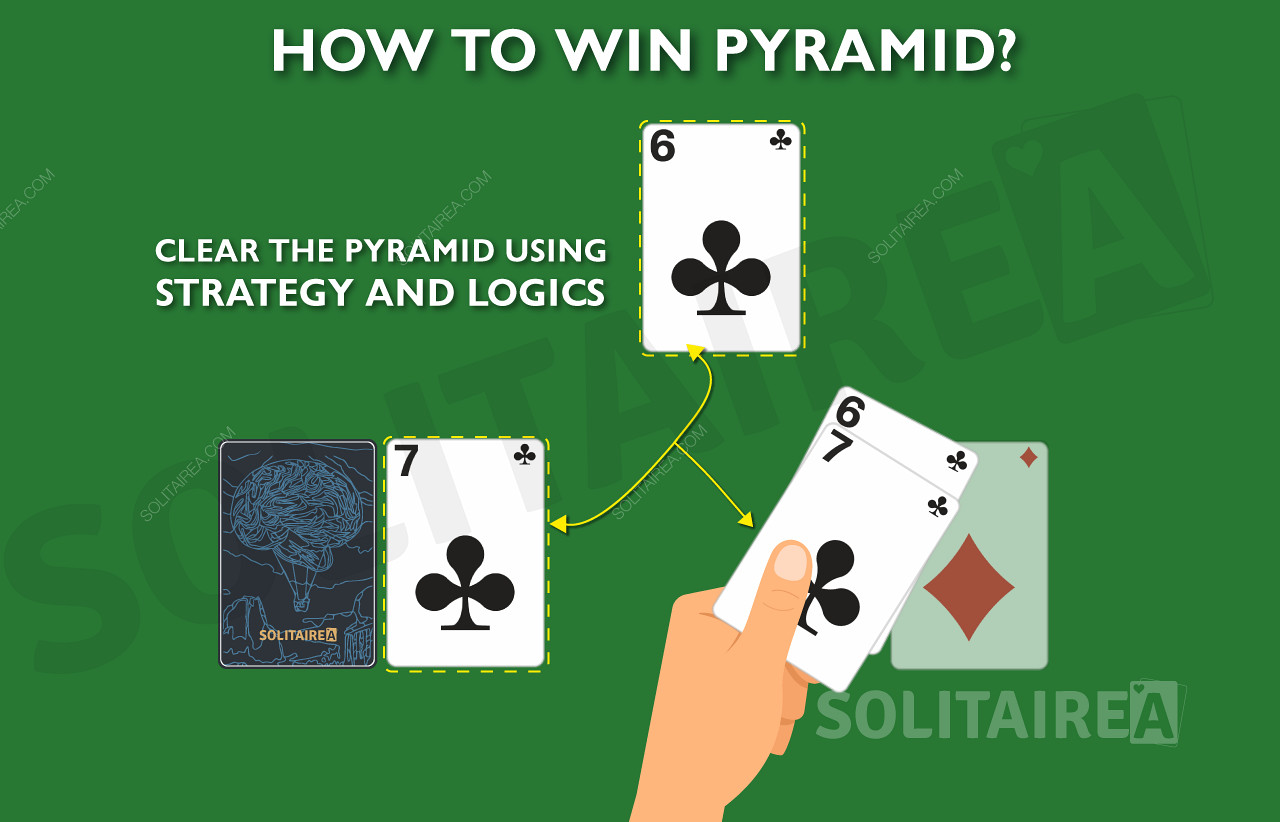 Aprende las reglas del solitario Pyramid antes de desarrollar tus estrategias para ganar.